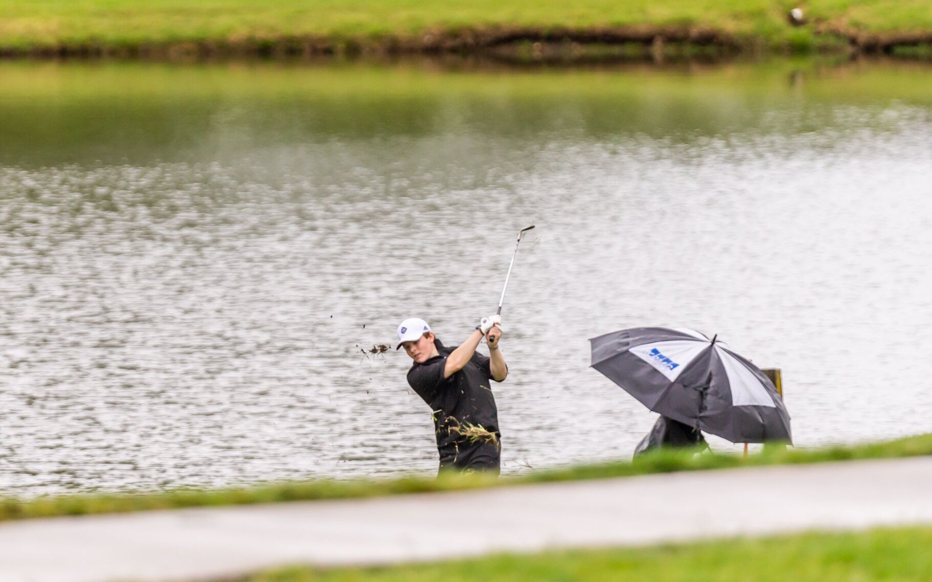 Class 5 boys golf state tournament, Round 1